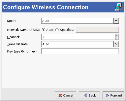 Wireless Settings