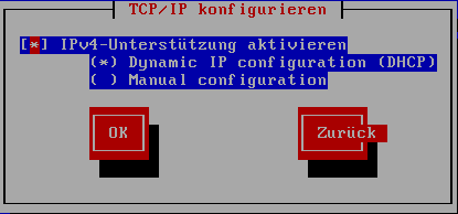 TCP/IP Konfiguration