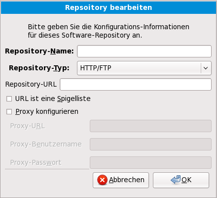 Adding a software repository
