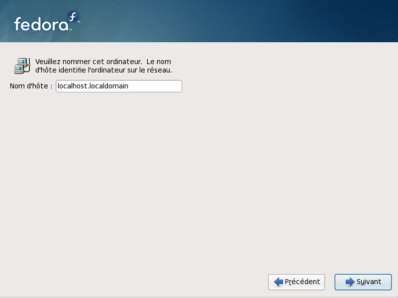 Setting the hostname