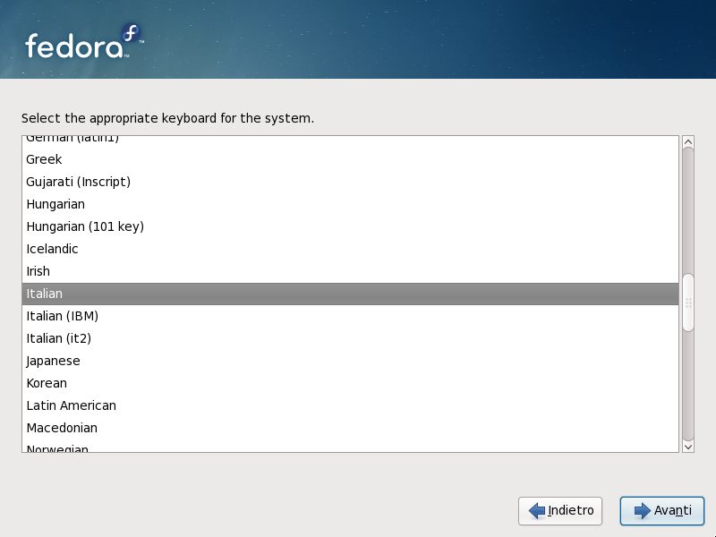 Keyboard Configuration