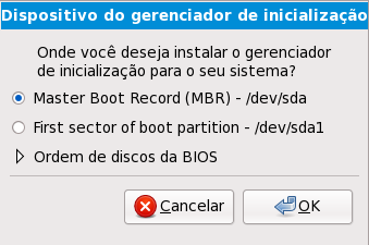 Instalação do Carregador de Inicialização