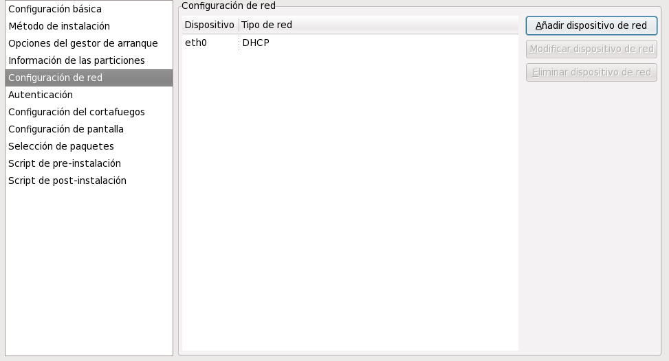 Network Configuration