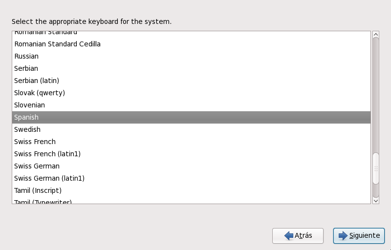 Keyboard Configuration