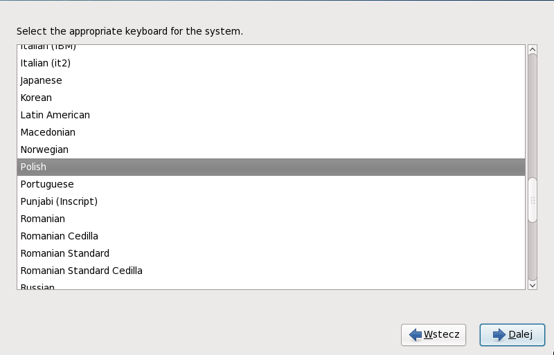 Keyboard Configuration