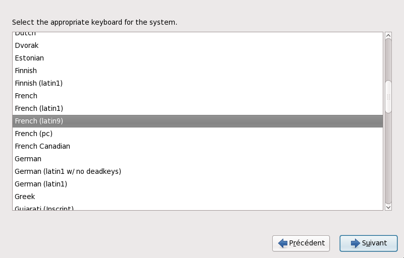 Keyboard Configuration