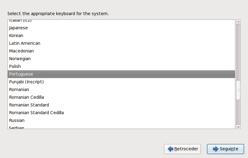 Keyboard Configuration