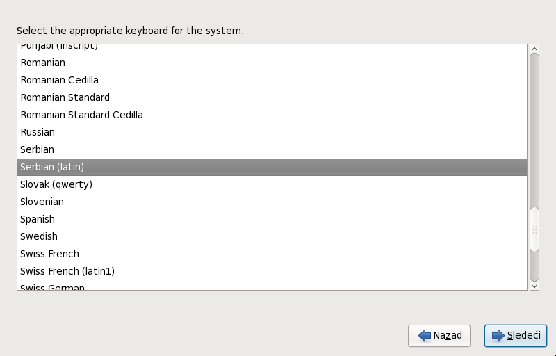 Keyboard Configuration